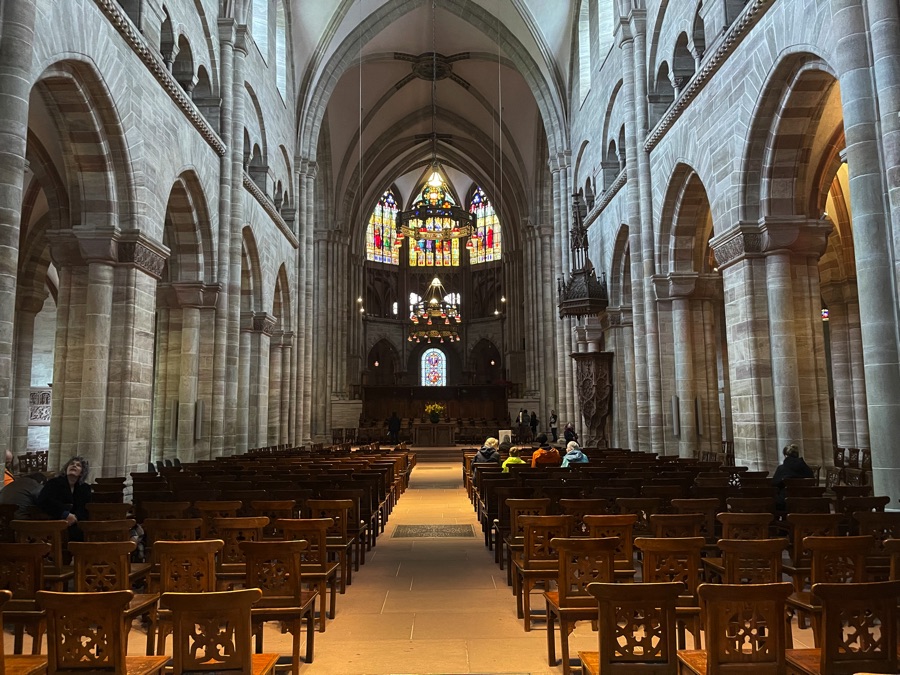 Interior view of the Basler Münster