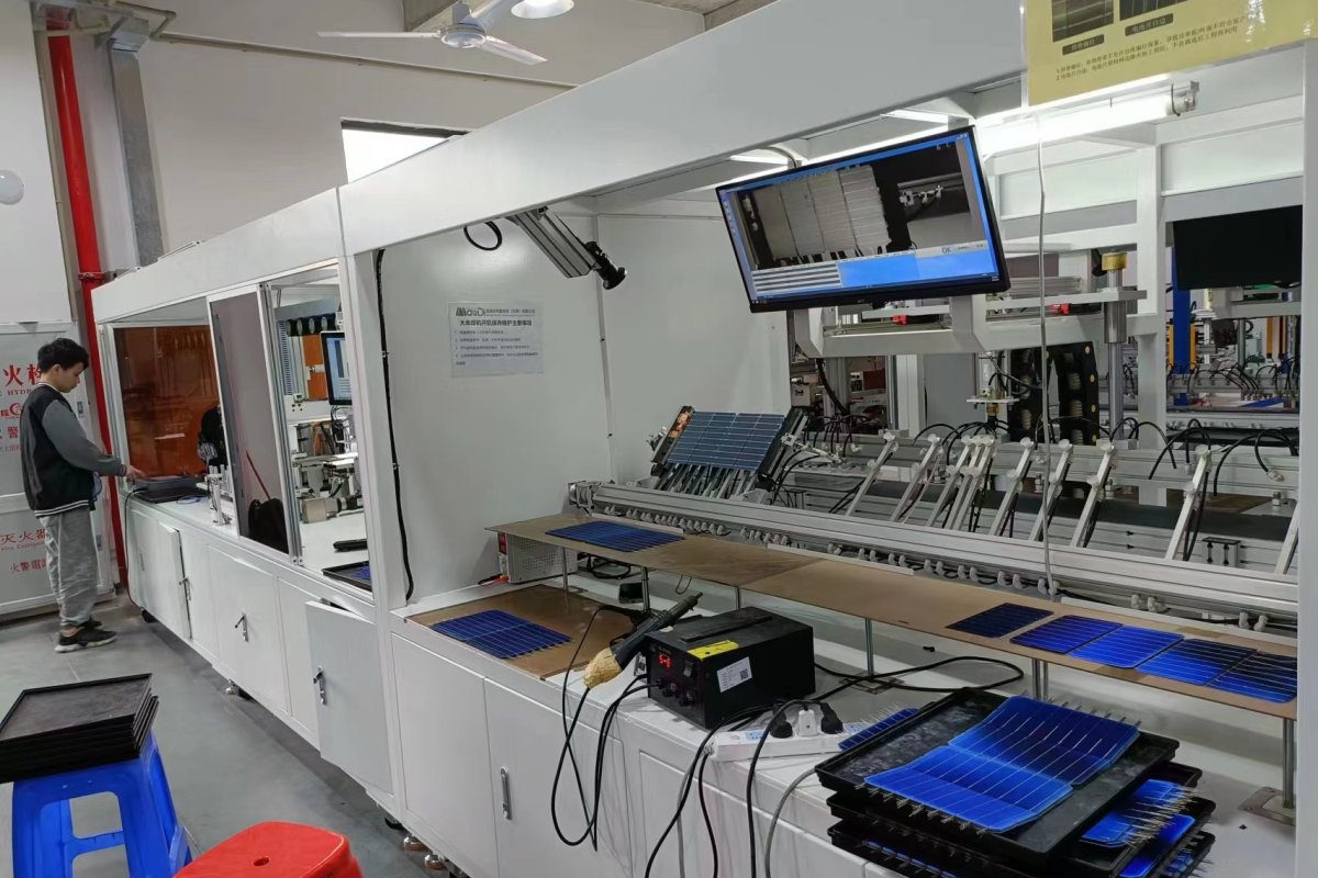 Ein Einblick in die Photovoltaik Produktion in China